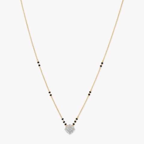 Gleaming Grace Diamond Mangalsutra