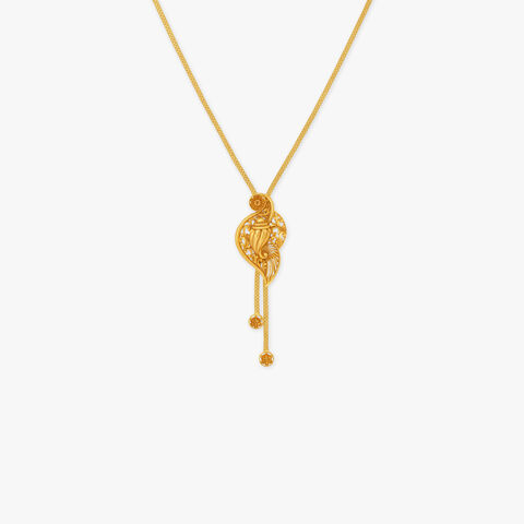 Shankhini Gold Tie Haar