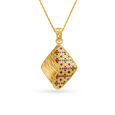 Minimalistic Gold Pendant,,hi-res image number null