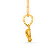Buoyant Dolphin Inspired Gold Pendant,,hi-res image number null