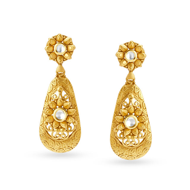 Majestic Antique Gold Necklace Set,,hi-res image number null