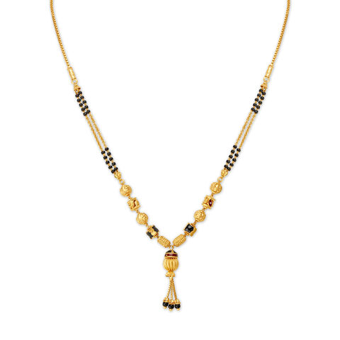 Serene Hanging Bead Gold Mangalsutra