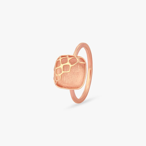 Sculpted Haven Gold Ring