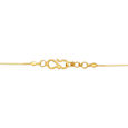 Elegant Leafy Pendant with Chain,,hi-res image number null