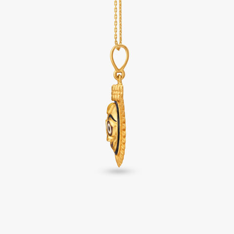 Jagannath Aura Gold Pendant for Men