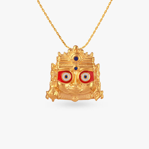 Eternal Aura Gold Pendant