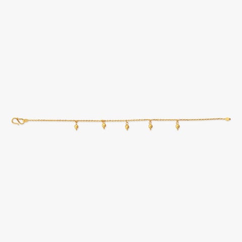 Dancing Beads Gold Bracelet