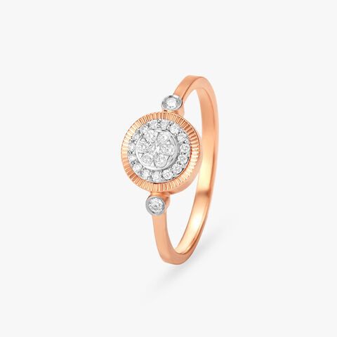 Vintage Elegance Diamond Finger Ring