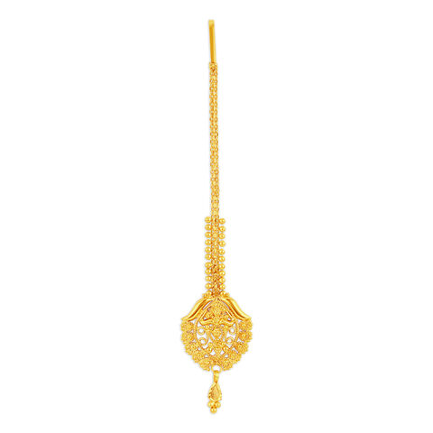 Elegant Gold Maang Tikka