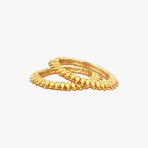 Heritage Radiance Kankan Gold Bangles