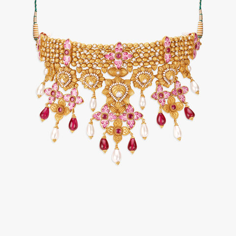 Blushing Radiance Necklace Set
