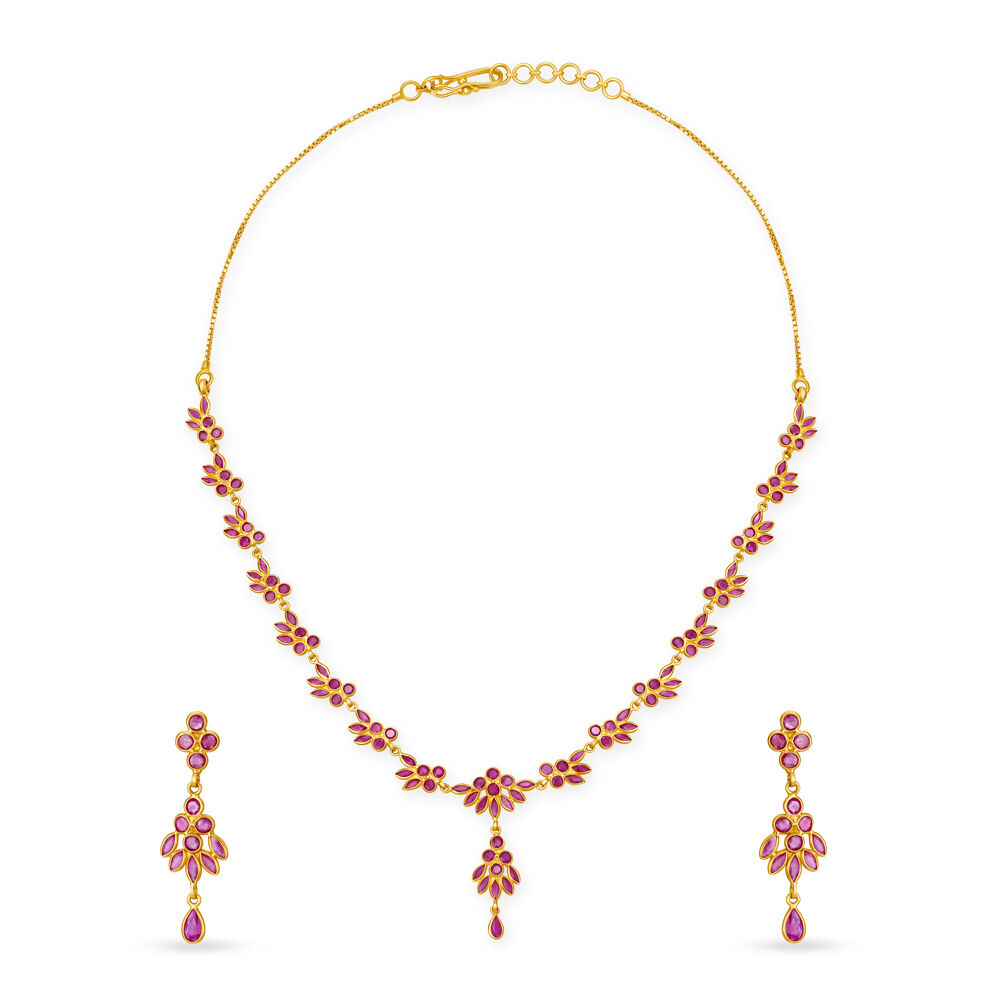 Ruby necklace price discount