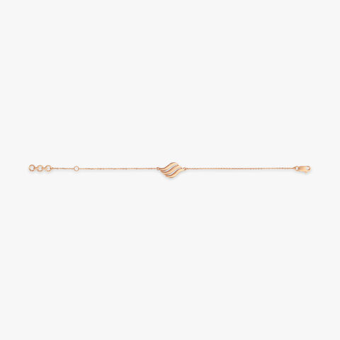 Triple Wave Gold Bracelet