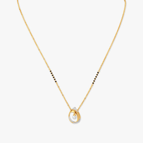 Raindrop Bliss Diamond Mangalsutra