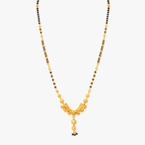 Ornate Carved Mangalsutra