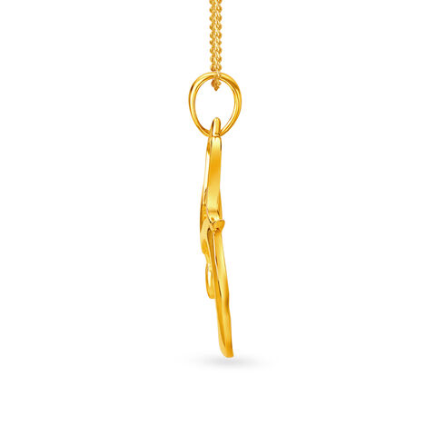 Elegant 22 Karat Gold Om Pendant