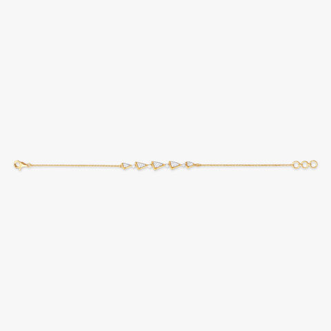 Glide Edge Diamond Bracelet