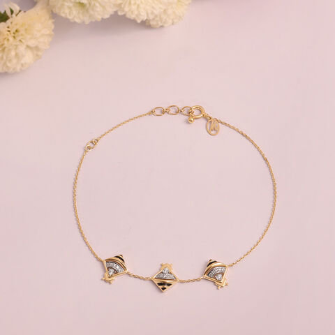 Bee Bold Diamond Bracelet