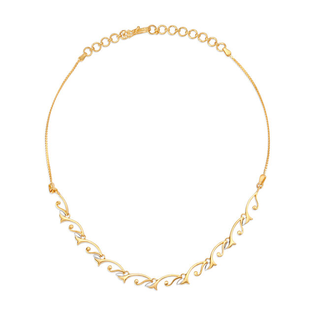 Striking Gold Necklace Set,,hi-res image number null