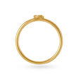 Letter H 14KT Yellow Gold Initial Ring,,hi-res image number null