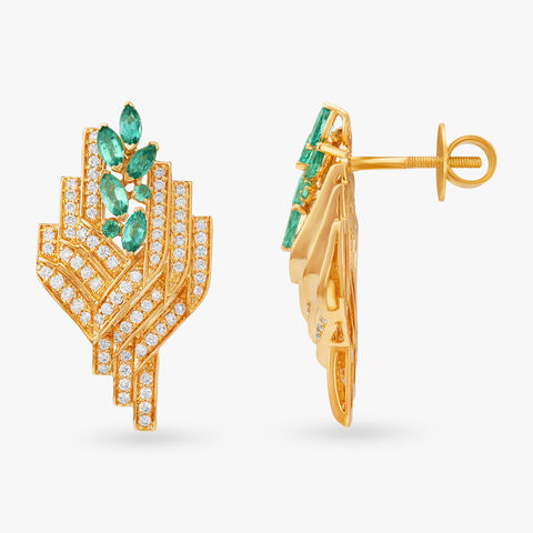 Glamour Reign Diamond Stud Earrings