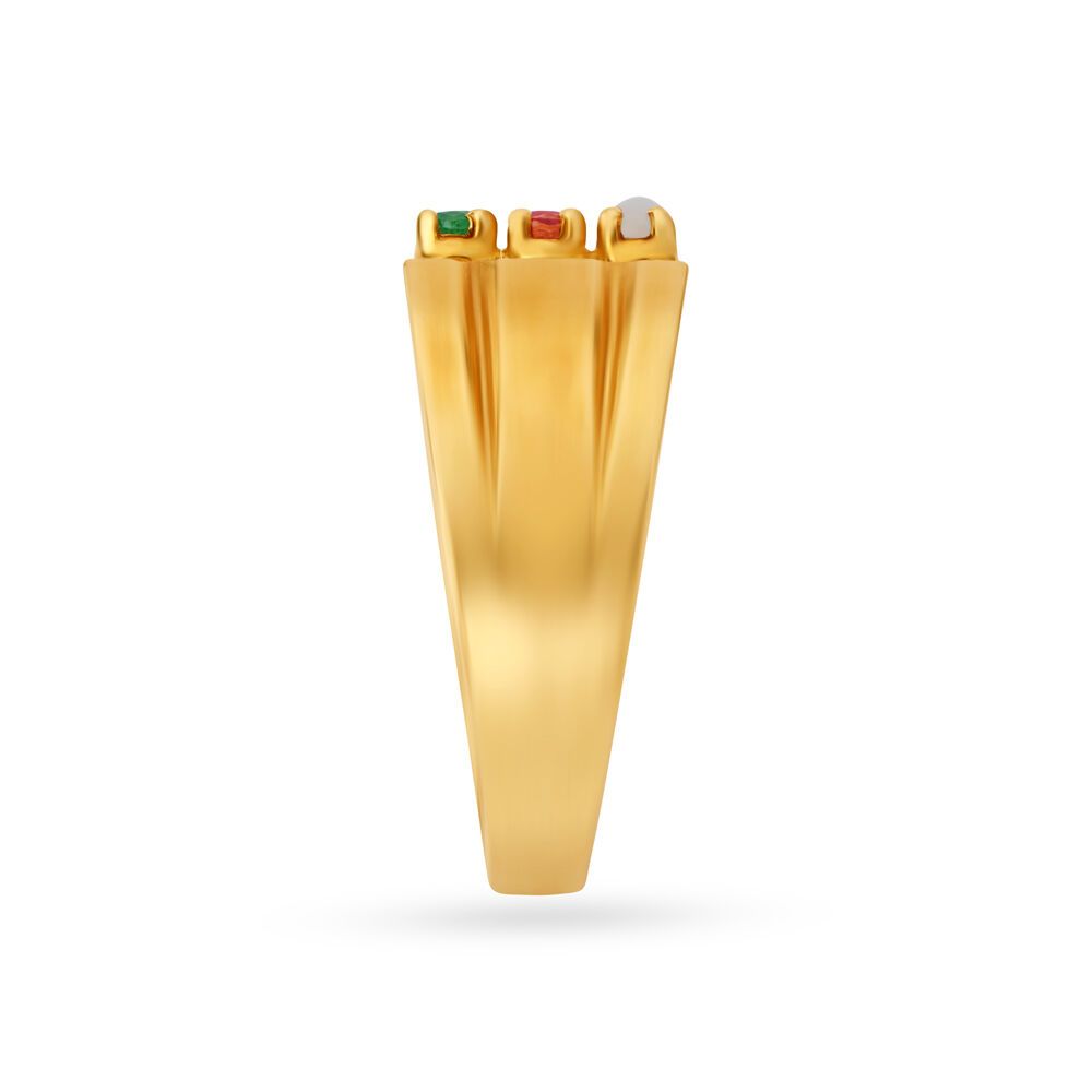 Regal Navaratna Ring For Men