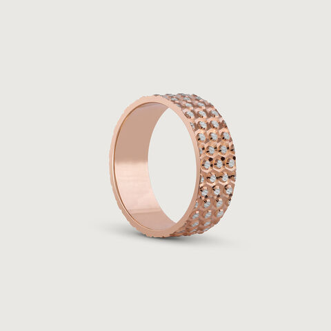 Golden Galaxy Rose Gold Finger Ring