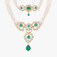 Gleaming Radiant Diamond Necklace,,hi-res image number null