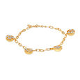 14 KT Yellow Gold Quirky Game Night Bracelet,,hi-res image number null