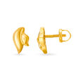 22 Karat Gold Stud Earrings,,hi-res image number null