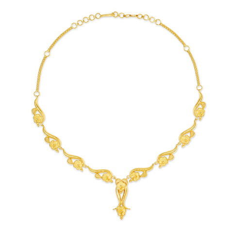 Radiant Gold Necklace Set