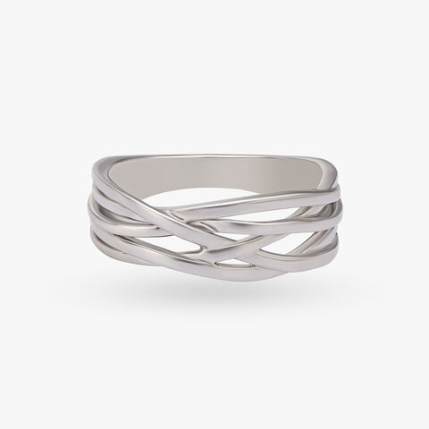 Snazzy Platinum Ring