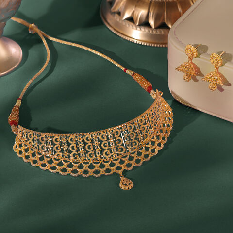 Regal Choker Necklace Set