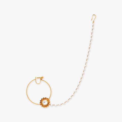 Traditional classy Nose Pin