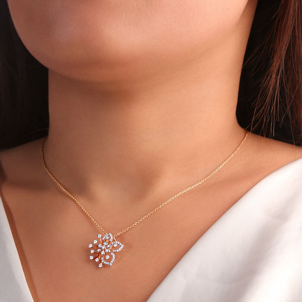Tanishq diamond chain top