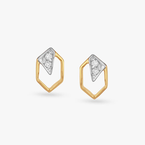 Tiny Twinkles Diamond Stud Earrings For Kids