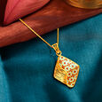 Minimalistic Gold Pendant,,hi-res image number null