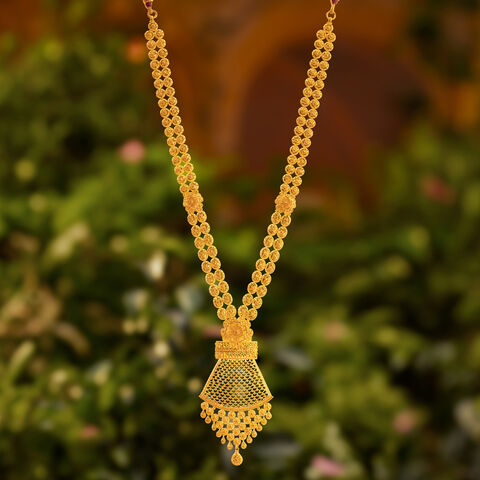 Threads of Brilliance Gold Necklace Set