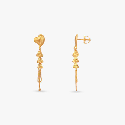 Amour Glow Gold Drop Earrings