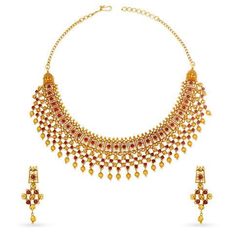 Swarna Devika Gold Necklace set