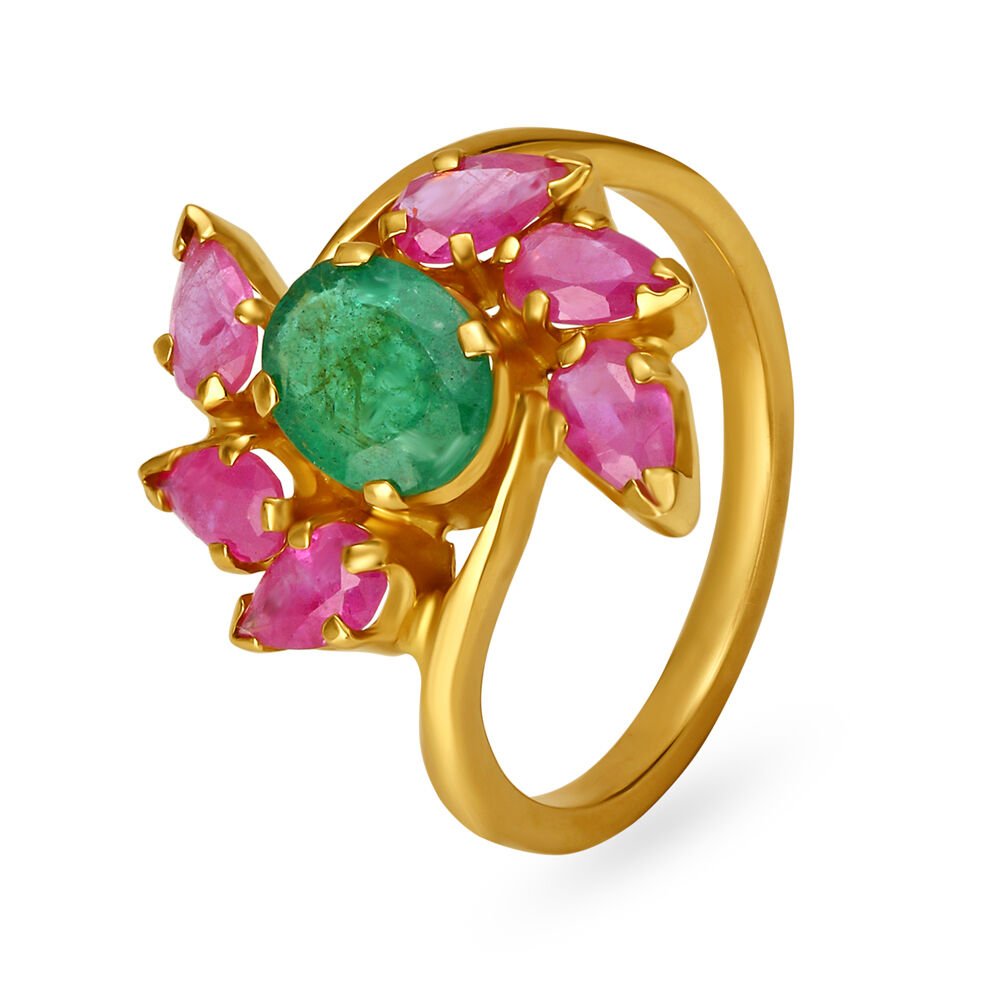 Ruby finger online rings tanishq