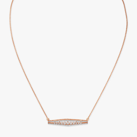 Stunning Contemporary Diamond Necklace Set