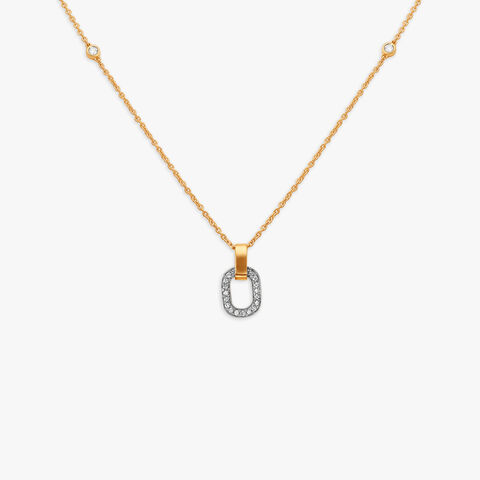 Waterfall Of Grace Diamond Pendant with Chain