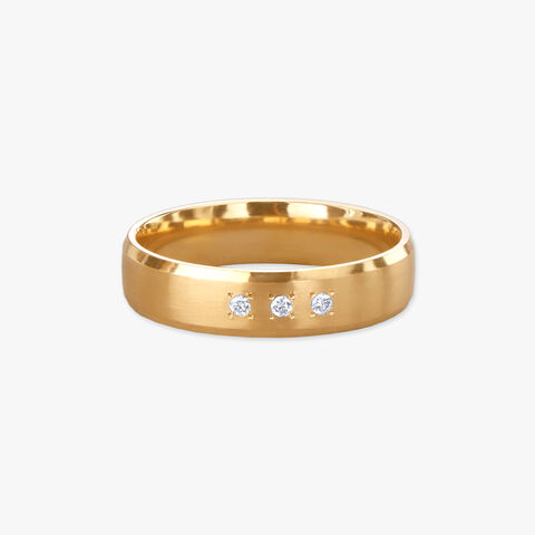 Subtle Spark Diamond Finger Ring For Men