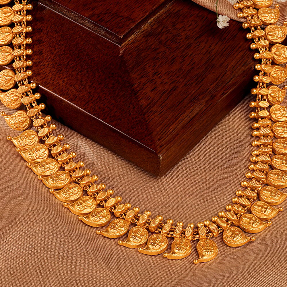 Tanishq mango store mala designs
