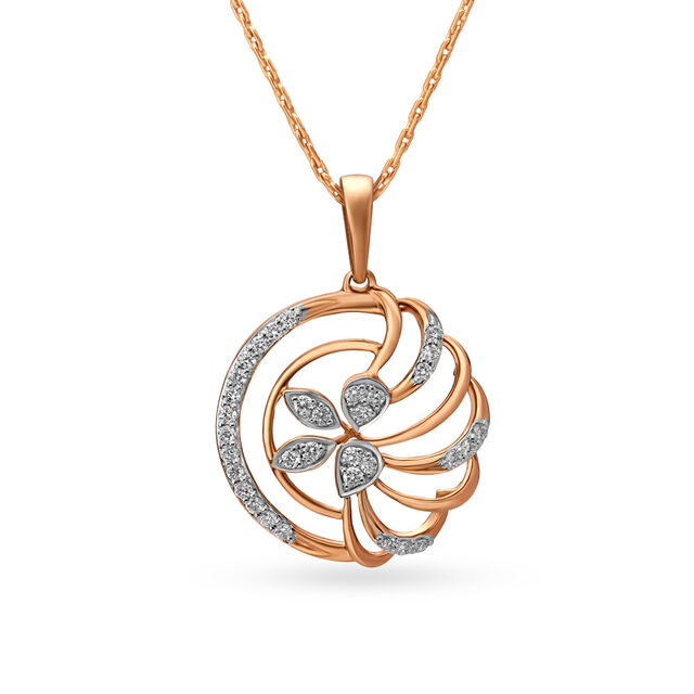 Modern Design Diamond Pendant