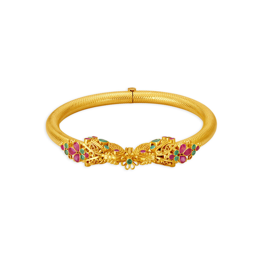 Jivanta Emerald and Ruby Bangle