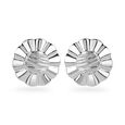 Radiant Blossom Silver Stud Earrings,,hi-res image number null