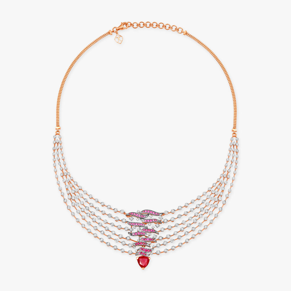 Tanishq ruby necklace designs with price hotsell