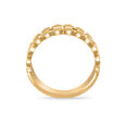 18KT Yellow Gold Deco Ring,,hi-res image number null